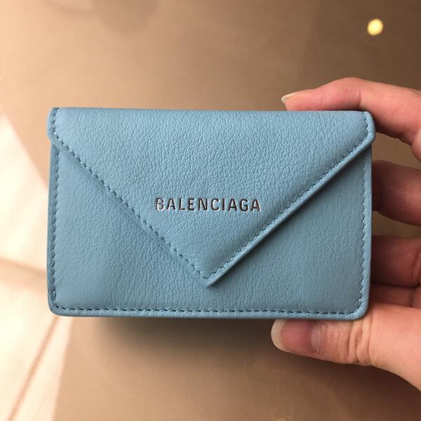 ☆入手困難BALENCIAGA財布 偽物  17ペーパーミニ財布コインケース 4色 504564DLQ0N1000